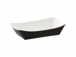 Black Cardboard Meal Tray<br>Various Sizes - enlarged view