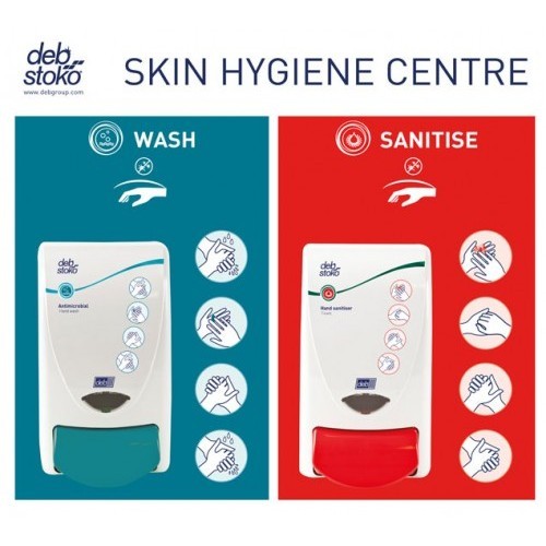 Deb Stoko Skin Hygiene Centre<br>2 Step Dispenser