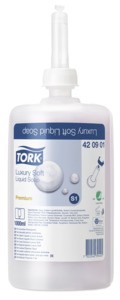 Tork Luxury Soft Liquid Soap<br>420901