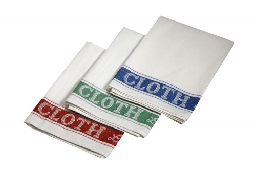 Cotton Glass Cloths<br>Pack 10