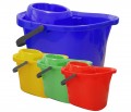 12ltr Plastic Mop BucketsColour Coded